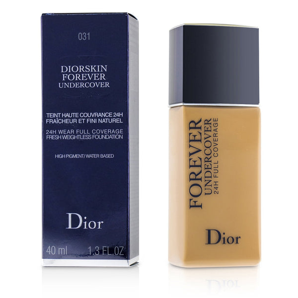 Christian Dior Diorskin Forever Undercover 24H Wear Full Coverage Water Based Foundation - # 031 Sand  40ml/1.3oz
