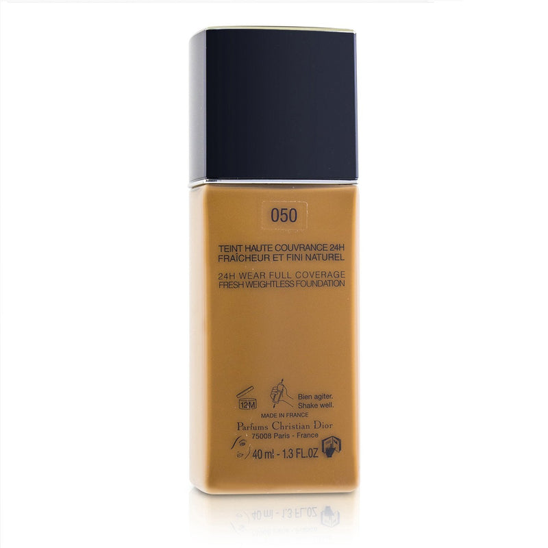 Christian Dior Diorskin Forever Undercover 24H Wear Full Coverage Water Based Foundation - # 050 Dark Beige C000900  40ml/1.3oz