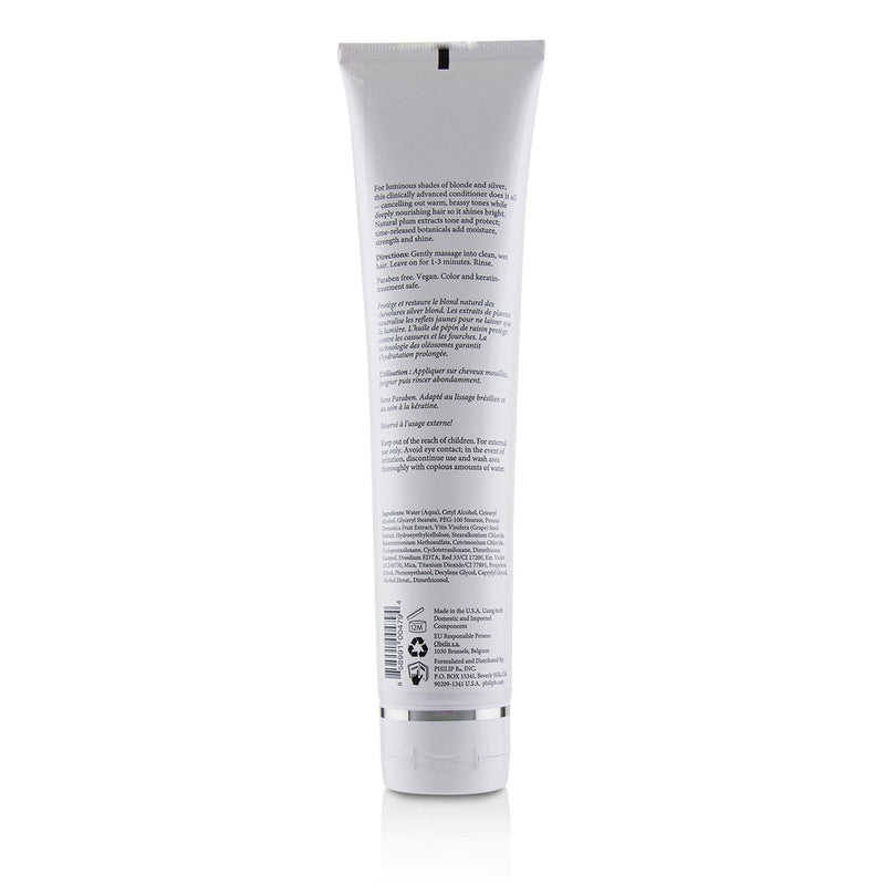 Philip B Icelandic Blonde Deep Conditioner (Tone Correcting Brightening Eliminates Brassiness - Blonde, Gray, Silver Hair) 