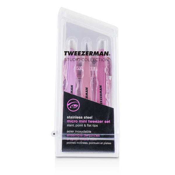 Tweezerman Micro Mini Tweezer Set (Studio Collection) 