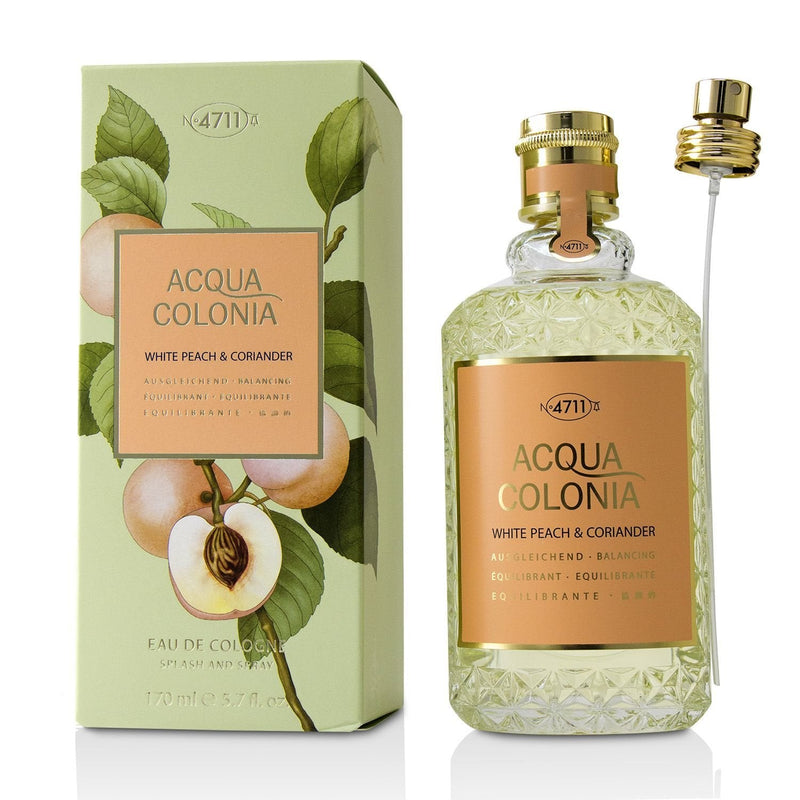 4711 Acqua Colonia White Peach & Coriander Eau De Cologne Spray 