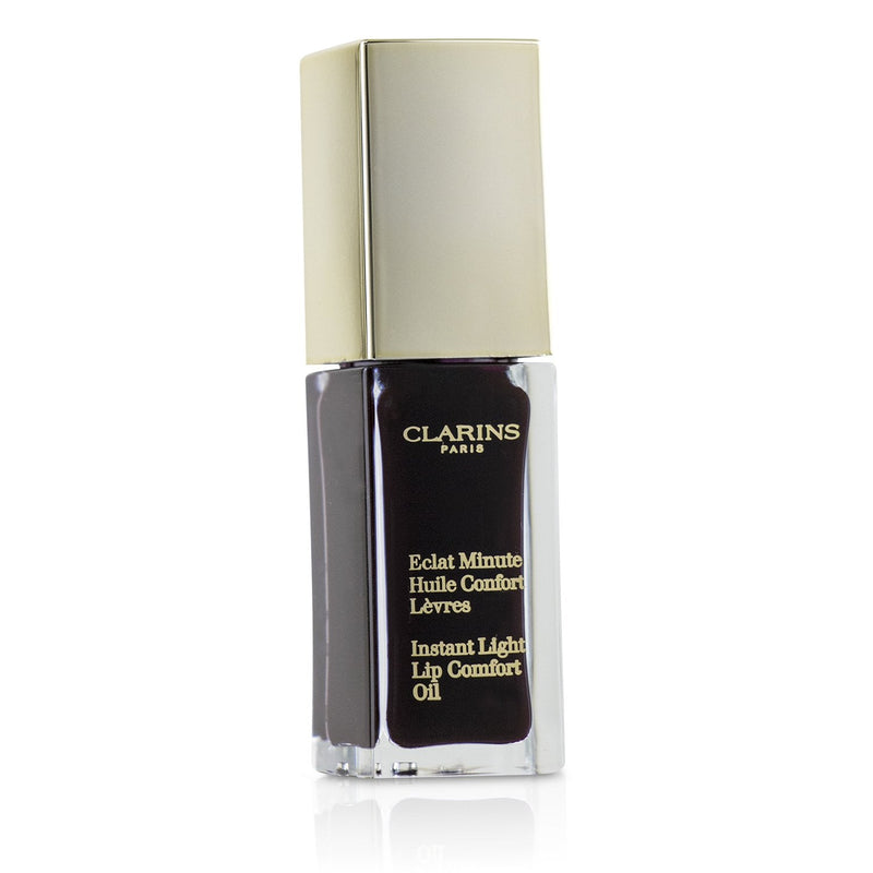 Clarins Eclat Minute Instant Light Lip Comfort Oil - # 08 Blackberry  7ml/0.1oz