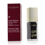 Clarins Eclat Minute Instant Light Lip Comfort Oil - # 08 Blackberry  7ml/0.1oz