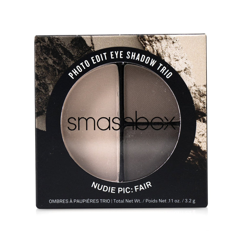 Smashbox Photo Edit Eye Shadow Trio - # Nudie Pic Fair (Grey Bae, Hang, Barre It All)  3.2g/0.11oz