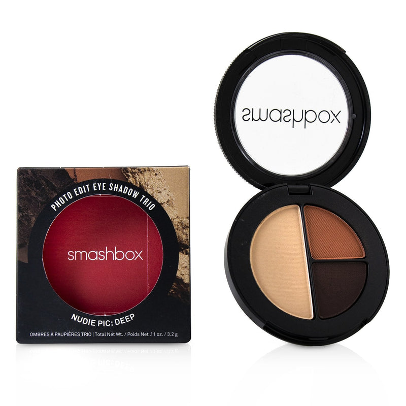 Smashbox Photo Edit Eye Shadow Trio - # Nudie Pic Deep (Vintage, In The Mood, Lacy Sunday)  3.2g/0.11oz