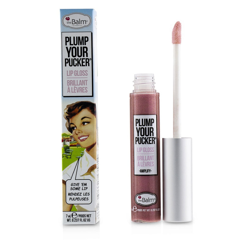 TheBalm Plum Your Pucker Lip Gloss - # Amplify 