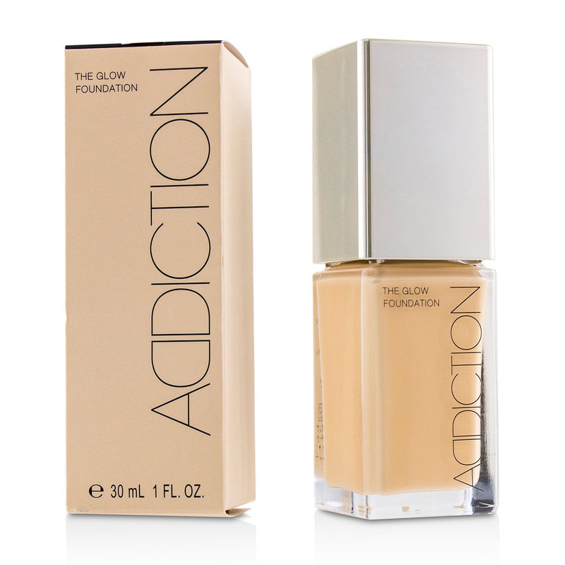 ADDICTION The Glow Foundation SPF 20 - # 009 (Rose Beige)  30ml/1oz