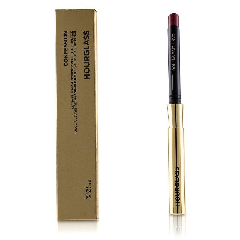 HourGlass Confession Ultra Slim High Intensity Refillable Lipstick - #I Can't Live Without (Red Currant)  0.9g/0.03oz