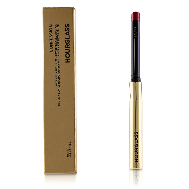 HourGlass Confession Ultra Slim High Intensity Refillable Lipstick - # I Crave (Bright Red)  0.9g/0.03oz