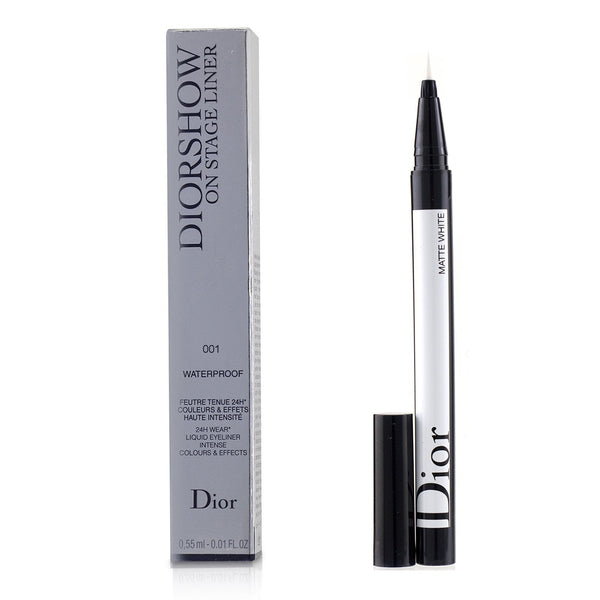 Christian Dior Diorshow On Stage Liner Waterproof - # 001 Matte White 