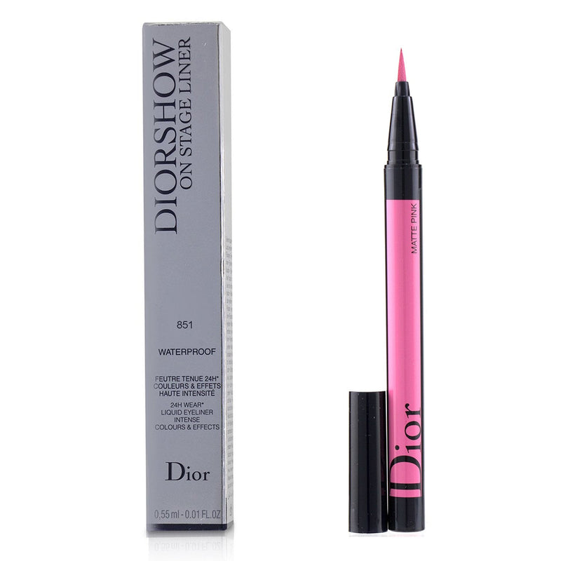 Christian Dior Diorshow On Stage Liner Waterproof - # 851 Matte Pink 