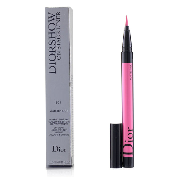 Christian Dior Diorshow On Stage Liner Waterproof - # 851 Matte Pink 