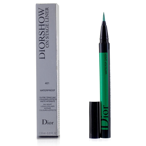 Christian Dior Diorshow On Stage Liner Waterproof - # 461 Matte Pop Green 