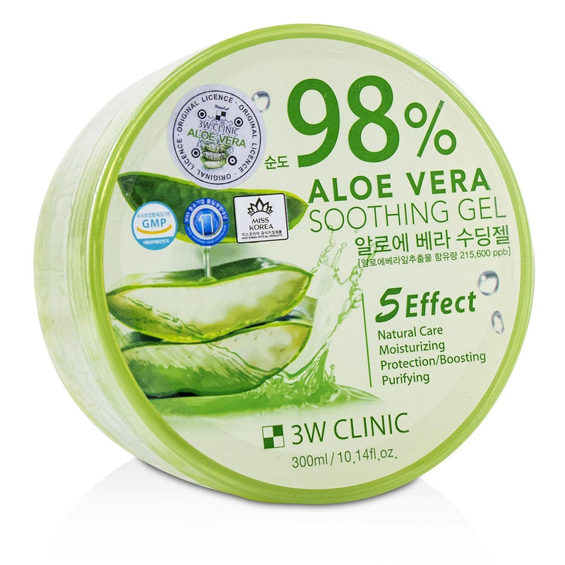 3W Clinic 98% Aloe Vera Soothing Gel 