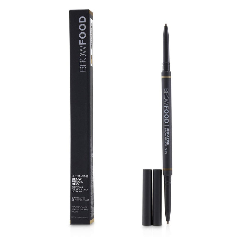 LashFood BrowFood Ultra Fine Brow Pencil Duo - # Dark Blonde  0.10g/0.0035oz