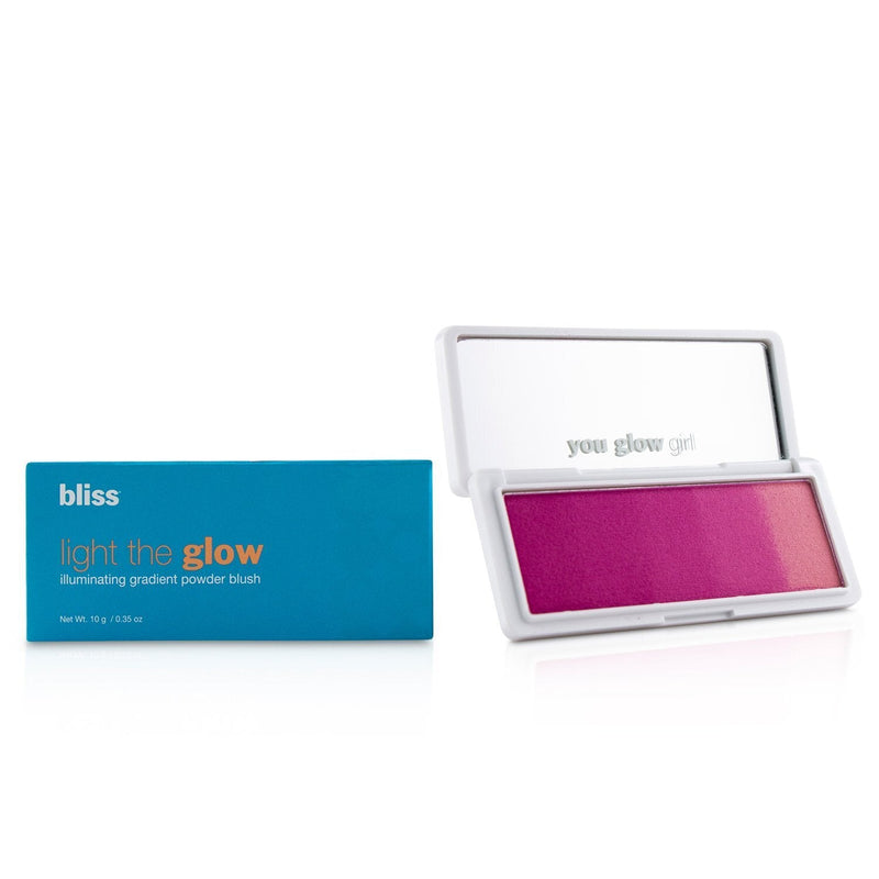 Bliss Light the Glow Illuminating Gradient Powder Blush - # Fuchsia Fever  10g/0.35oz