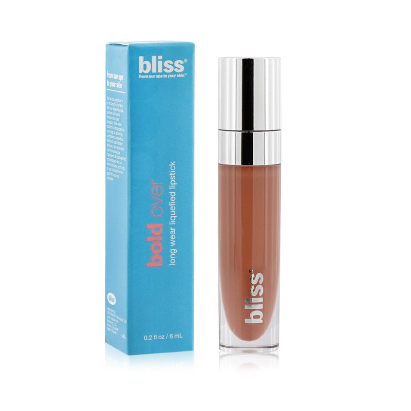 Bliss Bold Over Long Wear Liquefied Lipstick - # Bare Necessities  6ml/0.2oz