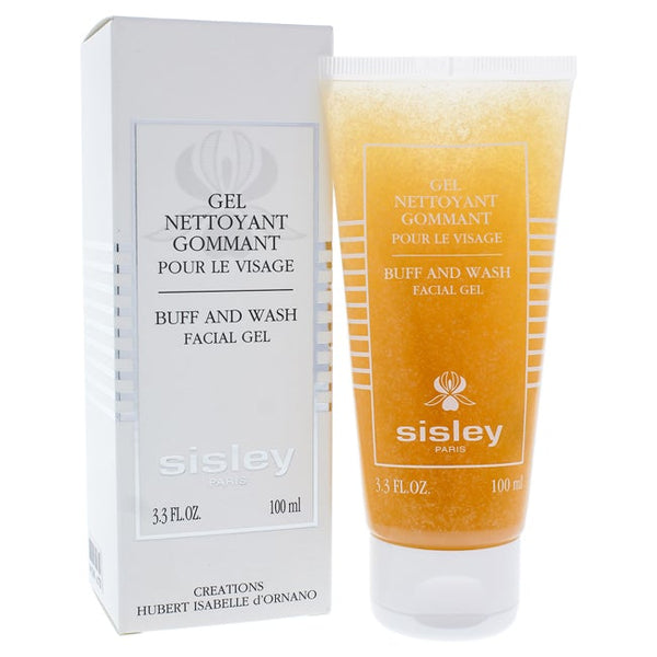 Sisley Buff and Wash Facial Gel by Sisley for Unisex - 3.3 oz Facial Gel