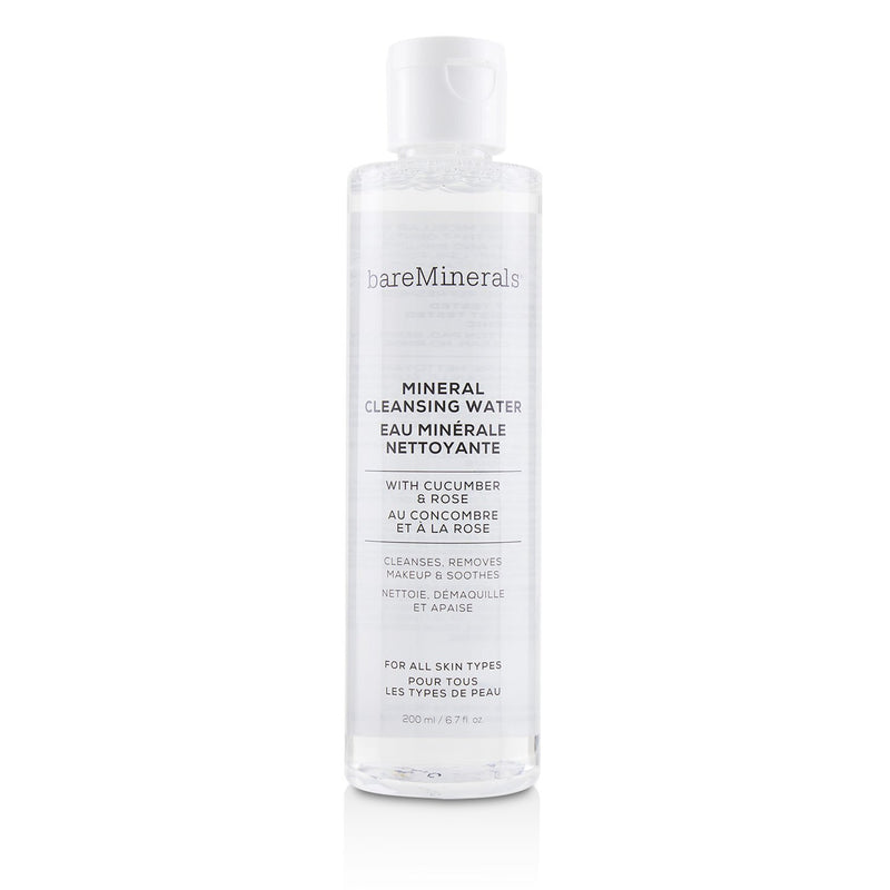 BareMinerals Mineral Cleansing Water with Cucumber & Rose  200ml/6.7oz