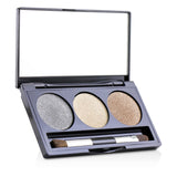 Laura Geller Baked Cream Glaze Trio Eyshadow Palette With Brush - # Golden Sunset 