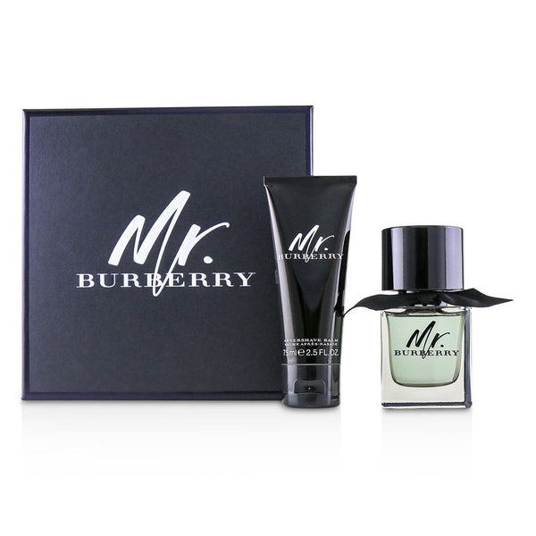 Burberry Mr. Burberry Coffret: Eau De Toilette Spray 50ml/1.6oz + After Shave Balm 75ml/2.5oz 