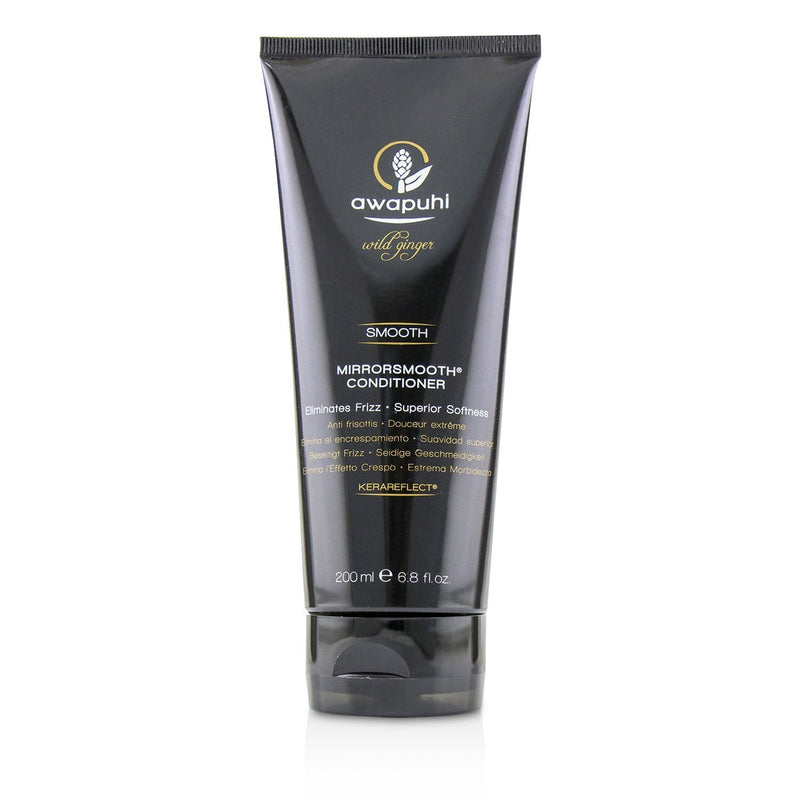 Paul Mitchell Awapuhi Wild Ginger Smooth Mirrorsmooth Conditioner (Eliminates Frizz - Superior Softness)  200ml/6.8oz