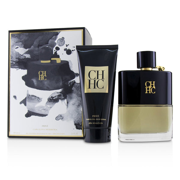 Carolina Herrera CH Prive Coffret: Eau De Toilette Spray 100ml/3.4oz + After Shave Balm 100ml/3.4oz 