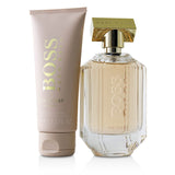 Hugo Boss The Scent For Her Coffret: Eau De Parfum Spray 100ml/3.3oz + Perfumed Body Lotion 100ml/3.3oz 