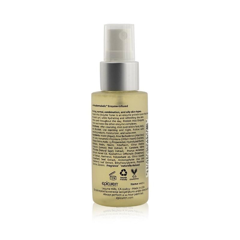 Epicuren Protein Mist Enzyme Toner - For Dry, Normal, Combination & Oily Skin Types 