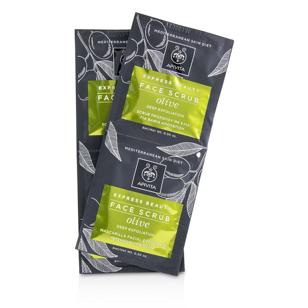 Apivita Express Beauty Face Scrub with Olive (Deep Exfoliation) 