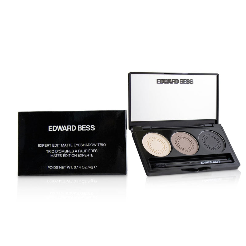 Edward Bess Expert Edit Matte Eyeshadow Trio - # Subtle Smoke 