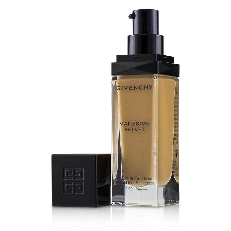 Givenchy Matissime Velvet Radiant Mat Fluid Foundation SPF 20 - #08 Mat Amber  30ml/1oz