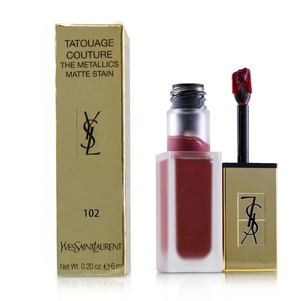 Yves Saint Laurent Tatouage Couture The Metallics - # 102 Iron Pink Spirit 