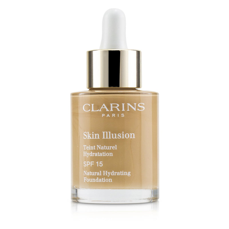 Clarins Skin Illusion Natural Hydrating Foundation SPF 15 # 112.3 Sandalwood 