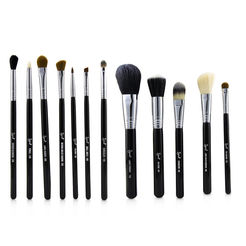 Sigma Beauty Essential Kit Professional Brush Collection - # Black 