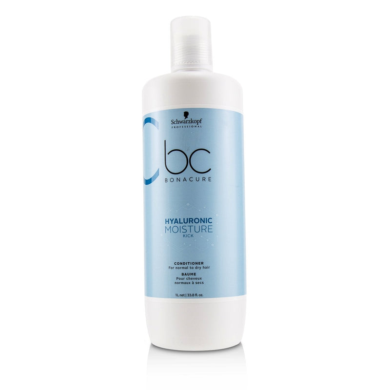 Schwarzkopf BC Bonacure Hyaluronic Moisture Kick Conditioner (For Normal to Dry Hair)  1000ml/33.8oz