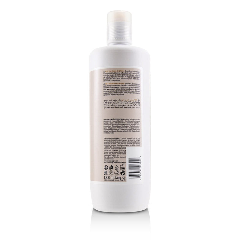 Schwarzkopf BC Bonacure Q10+ Time Restore Conditioner (For Mature and Fragile Hair)  1000ml/33.8oz