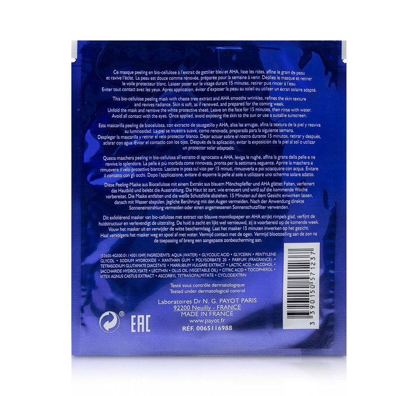 Payot Blue Techni Liss Week-End Chrono-Renewing Peel Mask  10pcs