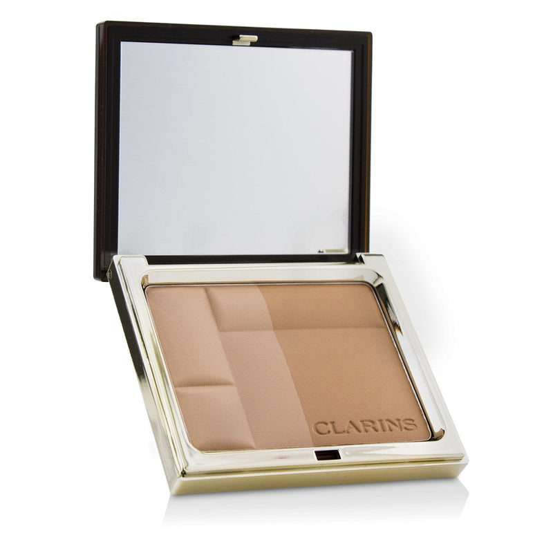 Clarins Bronzing Duo Mineral Powder Compact - # 02 Medium 