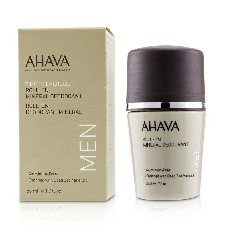 Ahava Time To Energize Roll-On Mineral Deodorant 