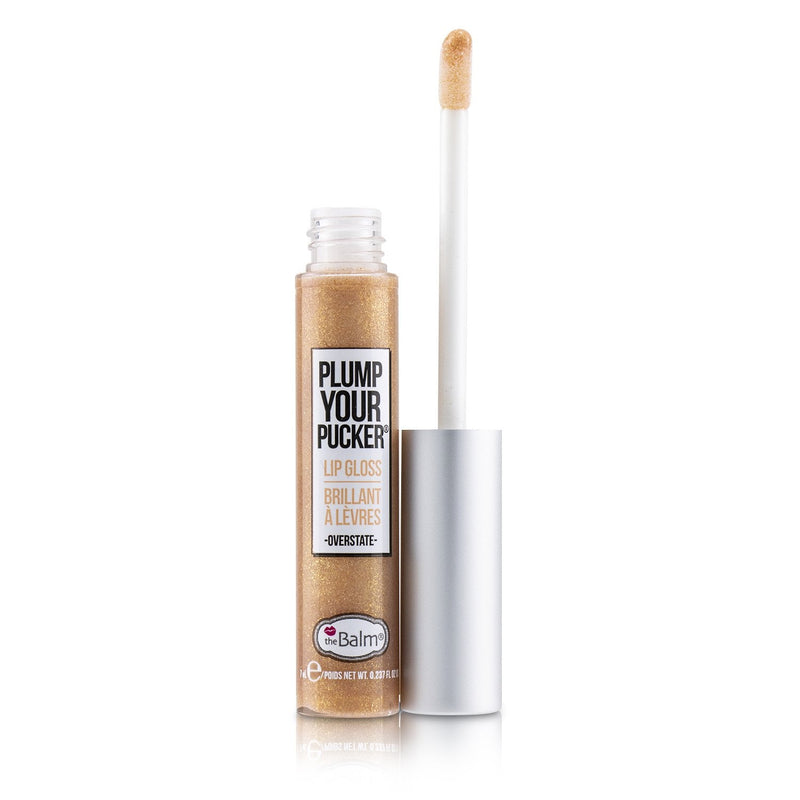 TheBalm Plum Your Pucker Lip Gloss - # Overstate  7ml/0.237oz