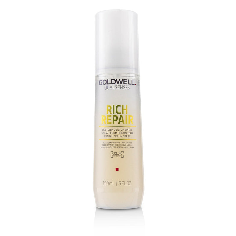 Goldwell Dual Senses Rich Repair Restoring Serum Spray (Regeneration For Damaged Hair)  150ml/5oz