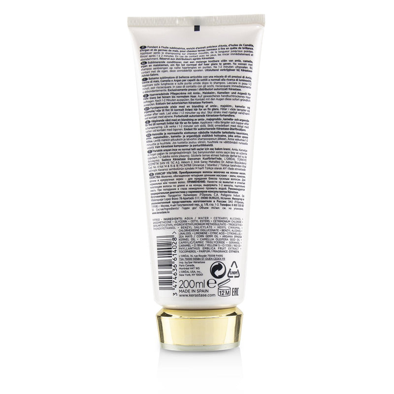 Kerastase Elixir Ultime Le Fondant Beautifying Oil Infused Conditioner (Fine to Normal Dull Hair)  200ml/6.8oz