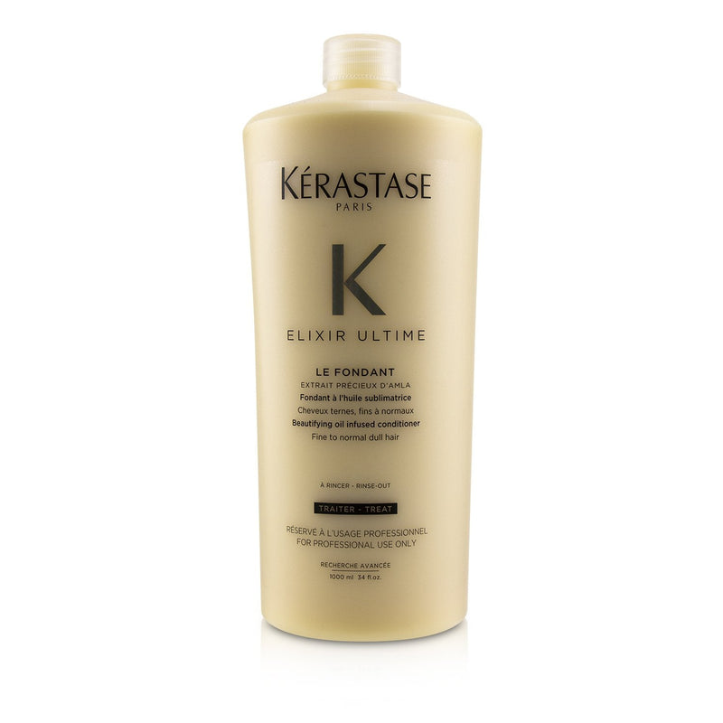 Kerastase Elixir Ultime Le Fondant Beautifying Oil Infused Conditioner (Fine to Normal Dull Hair)  1000ml/34oz