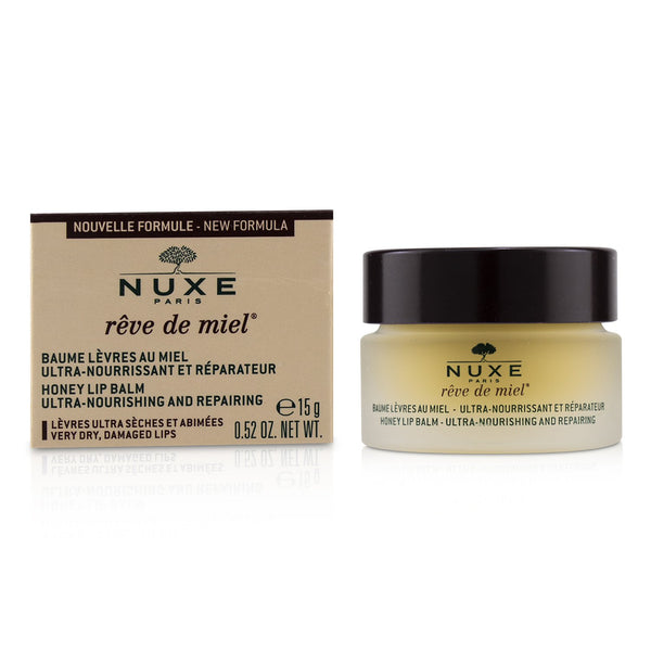 Nuxe Reve De Miel Ultra-Nourishing & Repairing Honey Lip Balm - For Very Dry, Damaged Lips  15g/0.52oz