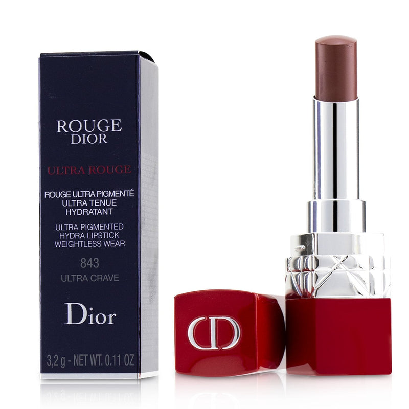 Christian Dior Rouge Dior Ultra Rouge - # 843 Ultra Crave  3.2g/0.11oz