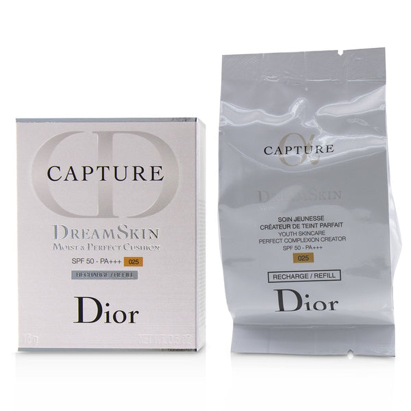 Christian Dior Capture Dreamskin Moist & Perfect Cushion SPF 50 Refill - # 025 (Soft Beige) 