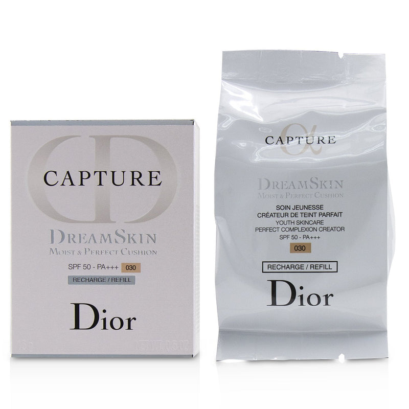 Christian Dior Capture Dreamskin Moist & Perfect Cushion SPF 50 Refill - # 030 (Medium Beige) 
