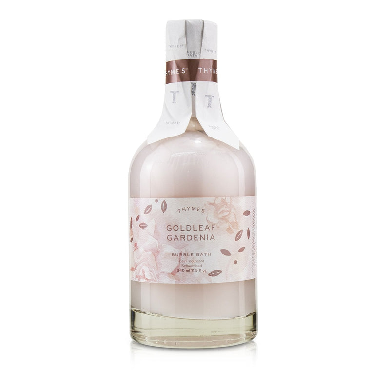 Thymes Goldleaf Gardenia Bubble Bath  340ml/11.5oz