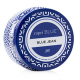 Capri Blue Printed Travel Tin Candle - Blue Jean 